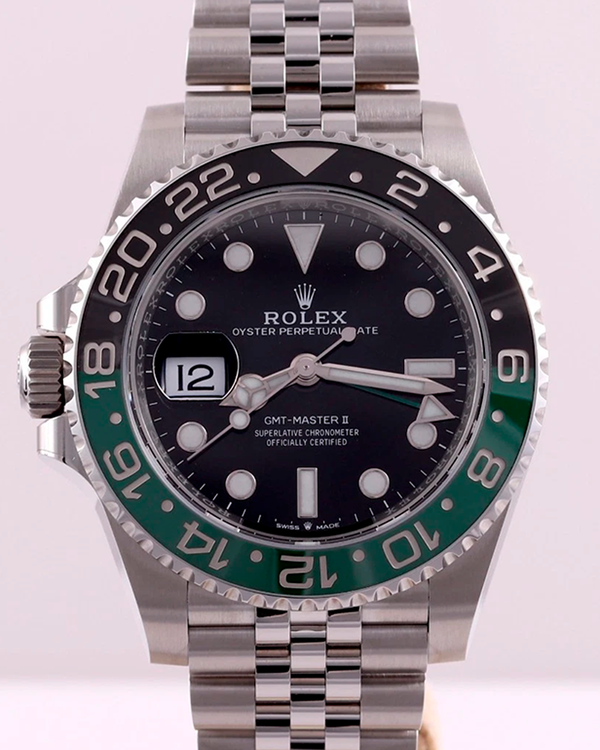 2026 Rolex GMT-Master II "Sprite" 40MM Black Dial Jubilee Bracelet (126720VTNR)