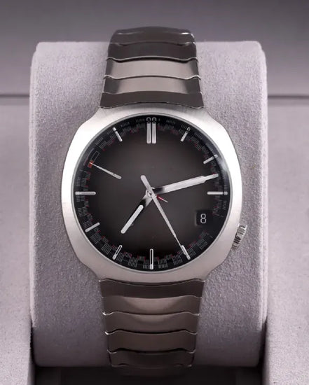 2022 H. Moser & Cie Streamliner Perpetual Calendar 42.3MM Grey Dial Steel Bracelet (6812-1200)