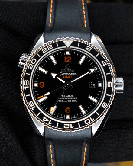 No Reserve - 2025 Omega Seamaster Planet Ocean 600M 43.5MM Black Dial Rubber Strap (232.32.44.22.01.002)
