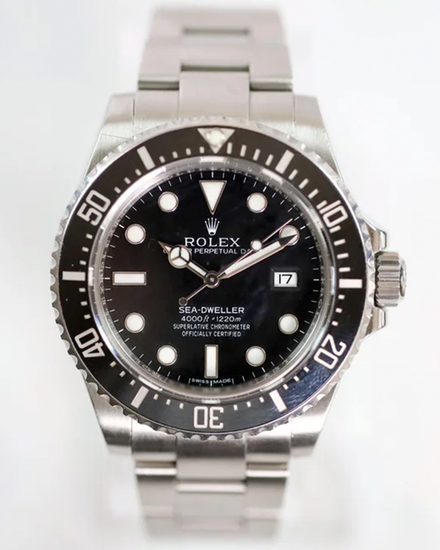 Rolex Sea-Dweller 4000 40MM Black Dial Oyster Bracelet (116600)