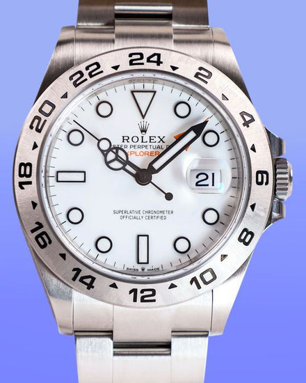 2026 Rolex Explorer "Polar" 42MM White Dial Oyster Bracelet (226570)