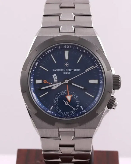 2026 Vacheron Constantin Overseas Dual Time "Cardinal Points - East" 41MM Blue Dial Titanium Bracelet (7930V/210T-H074)