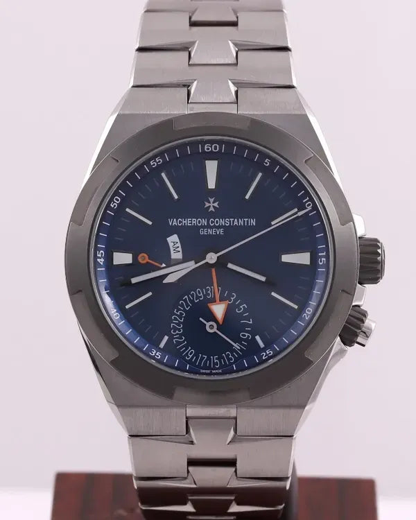 2026 Vacheron Constantin Overseas Dual Time "Cardinal Points - East" 41MM Blue Dial Titanium Bracelet (7930V/210T-H074)