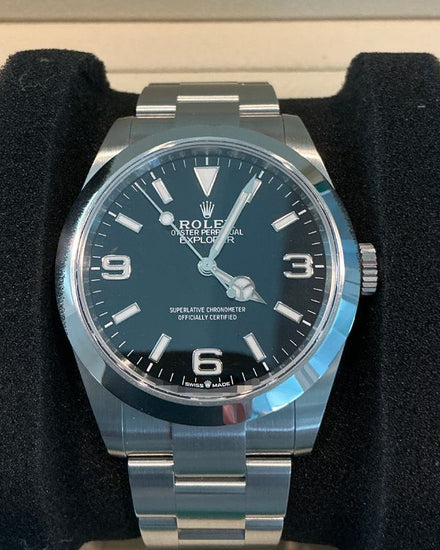 2024 Rolex Explorer 40MM Black Dial Oyster Bracelet (224270)