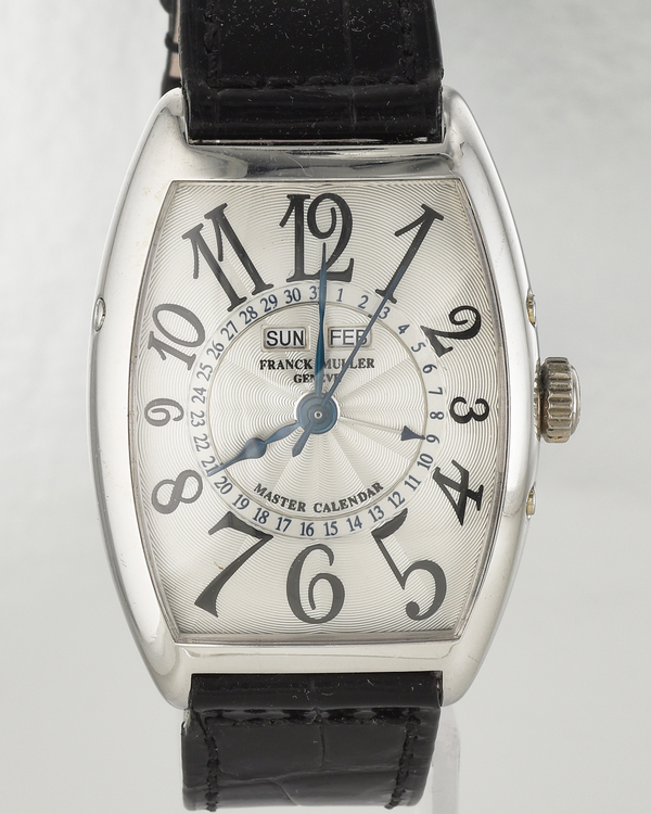 Franck Muller Master Calendar 43MM Silver Dial Leather Strap (2852 MC)