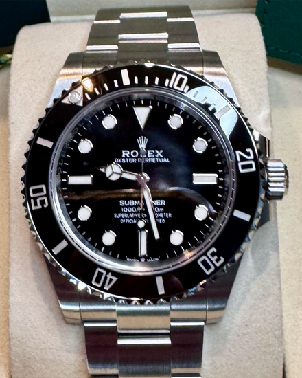 2026 Rolex Submariner No-Date 41MM Black Dial Oyster Bracelet (124060)