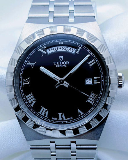 No Reserve - 2025 Tudor Royal 41MM Black Dial Steel Bracelet (28600)