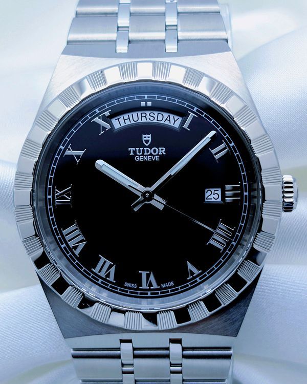 No Reserve - 2025 Tudor Royal 41MM Black Dial Steel Bracelet (28600)