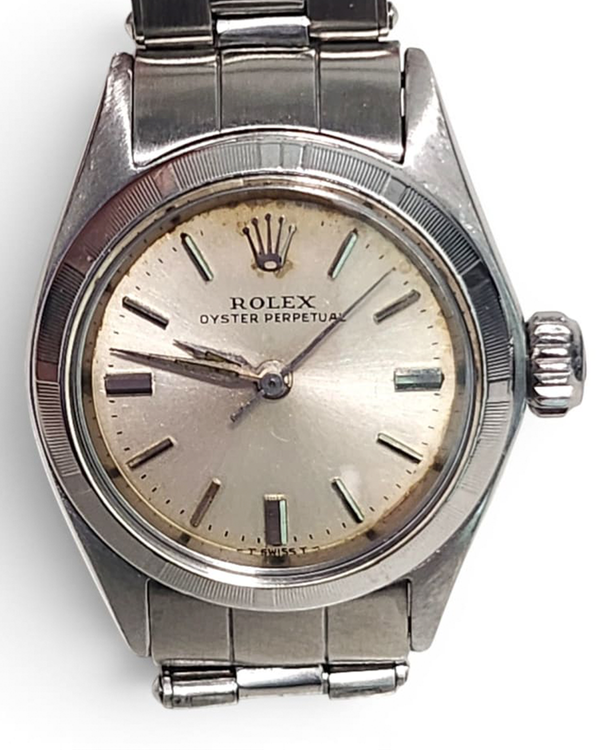 Rolex Oyster Perpetual Lady 26MM Silver Dial Oyster Bracelet (6623)