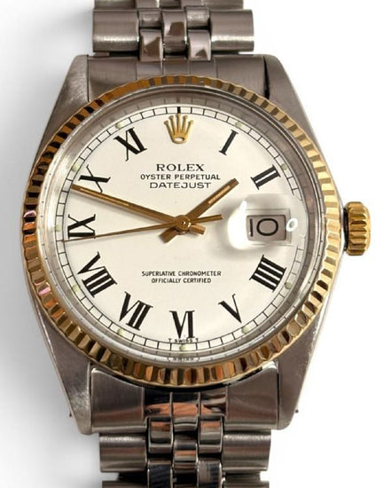 Rolex Datejust  36MM White Dial Jubilee Bracelet (1603)