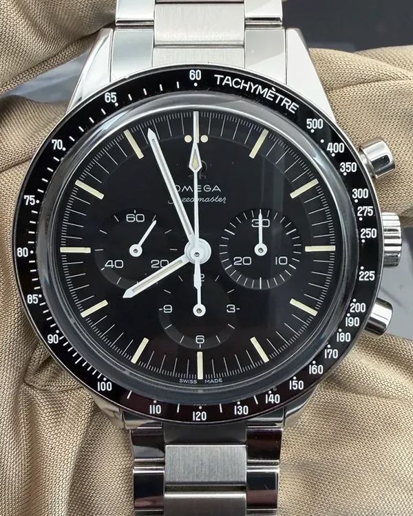 2024 Omega Speedmaster "Ed White" 39.7MM Black Dial Steel Bracelet (311.30.40.30.01.001)