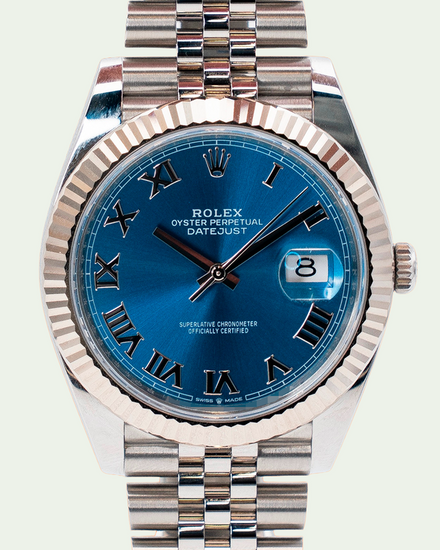 2025 Rolex Datejust 41MM Blue Dial Jubilee Bracelet (126334)