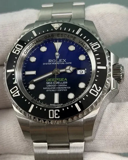 2015 Rolex Sea-Dweller Deepsea 44MM Blue Dial Oyster Bracelet (116660)
