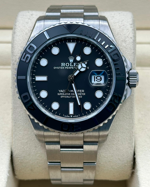 2025 Rolex Yacht-Master 42MM Black Dial Titanium Oyster Bracelet (226627)