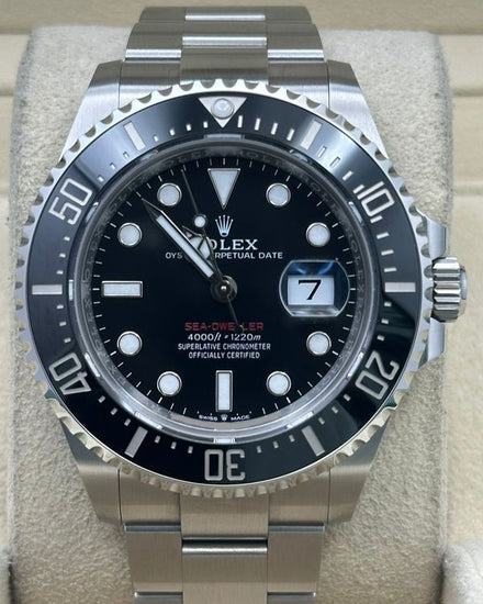 2025 Rolex Sea-Dweller "Red Letters" 43MM Black Dial Oyster Bracelet (126600)