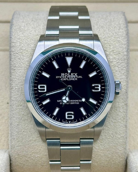 2024 Rolex Explorer 36MM Black Dial Oyster Bracelet (124270)