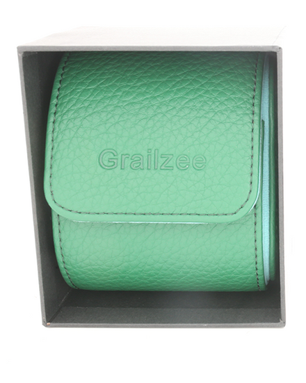 No Reserve - Limited Edition 1/2 Grailzee Green Leather Watch Roll