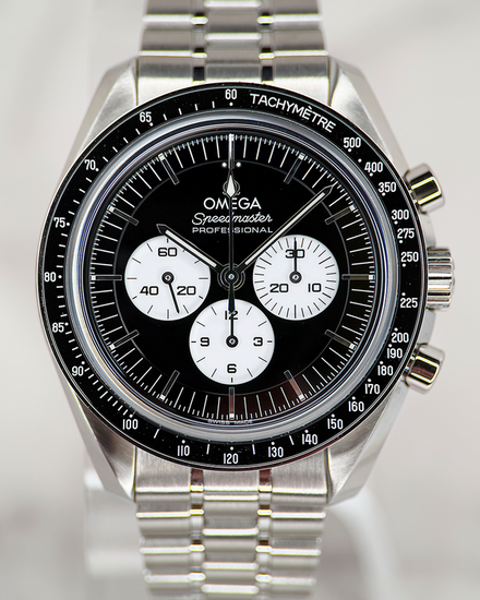 No Reserve - 2026 Omega Speedmaster Professional Moonwatch 42MM Black Dial Steel Bracelet (310.30.42.50.01.004)