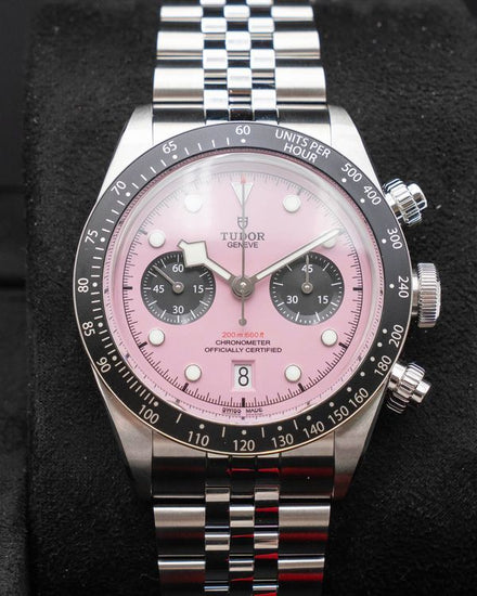 2026 Tudor Black Bay Chrono "Flamingo" 41MM Pink Dial Steel Bracelet (79360N)
