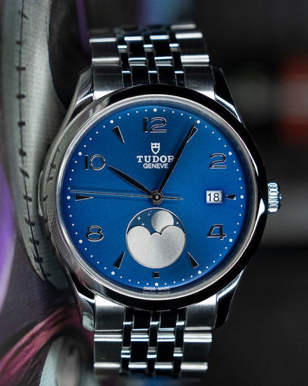 No Reserve - 2025 Tudor 1926 Luna 39MM Blue Dial Steel Bracelet (91560)