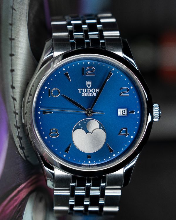 No Reserve - 2025 Tudor 1926 Luna 39MM Blue Dial Steel Bracelet (91560)