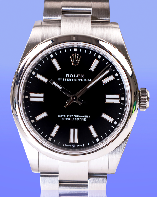 2026 Rolex Oyster Perpetual 41MM Black Dial Oyster Bracelet (134300)