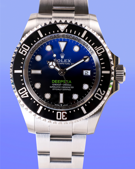 2026 Rolex Sea-Dweller Deepsea "James Cameron" 44MM Blue Dial Oyster Bracelet (136660)