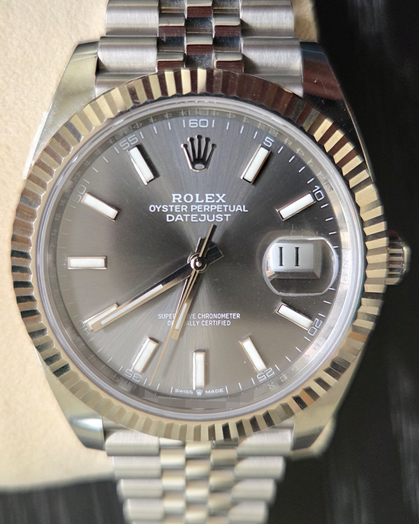 2023 Rolex Datejust 41MM Slate Dial Jubilee Bracelet (126334)
