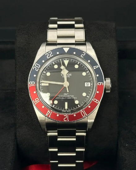 2026 Tudor Black Bay GMT "Pepsi" 41MM Black Dial Steel Bracelet (79830RB)