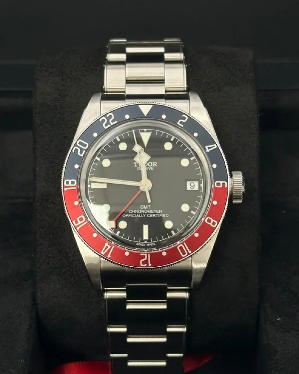 2026 Tudor Black Bay GMT "Pepsi" 41MM Black Dial Steel Bracelet (79830RB)