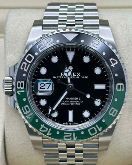 2024 Rolex GMT-Master II "Sprite" 40MM Black Dial Jubilee Bracelet (126720VTNR)