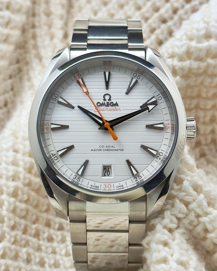 No Reserve - 2026 Omega Seamaster Aqua Terra 150M 41MM Silver Dial Steel Bracelet (220.10.41.21.02.001)