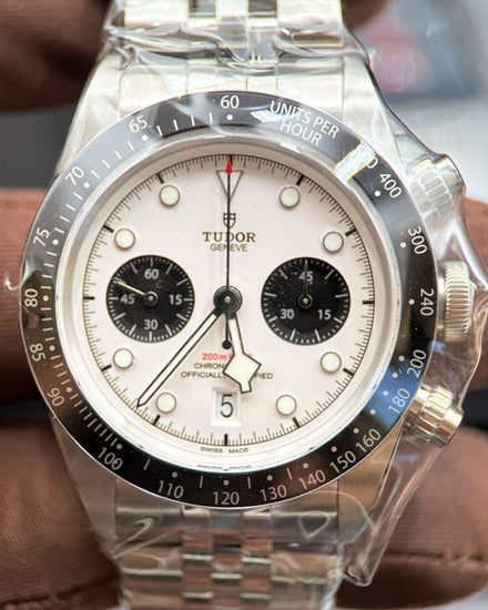 2026 Tudor Black Bay Chrono "Panda" 41MM White Dial Steel Bracelet (79360N)