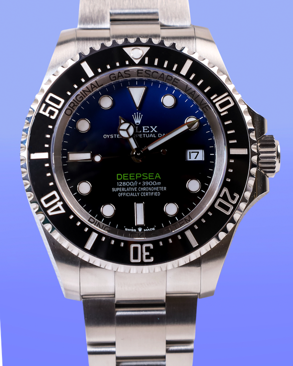 2026 Rolex Sea-Dweller Deepsea "James Cameron" 44MM Blue Dial Oyster Bracelet (136660)