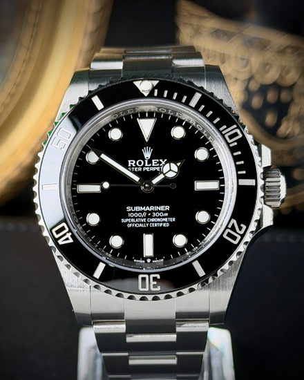 2024 Rolex Submariner No-Date 41MM Black Dial Oyster Bracelet (124060)