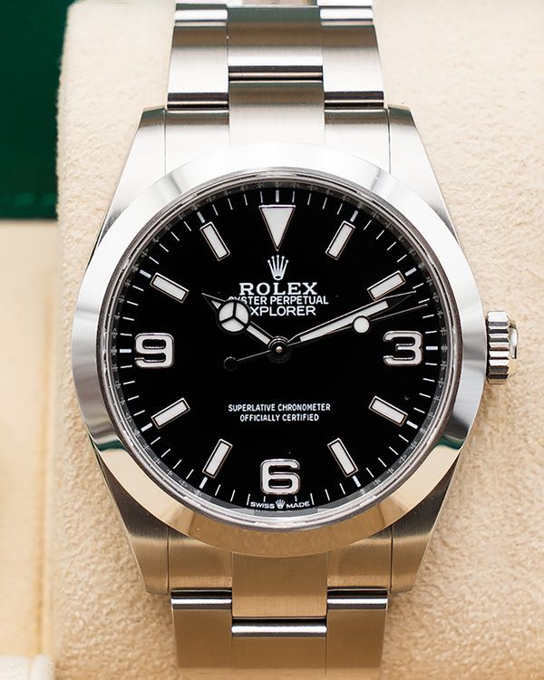 2024 Rolex Explorer 40MM Black Dial Oyster Bracelet (224270)