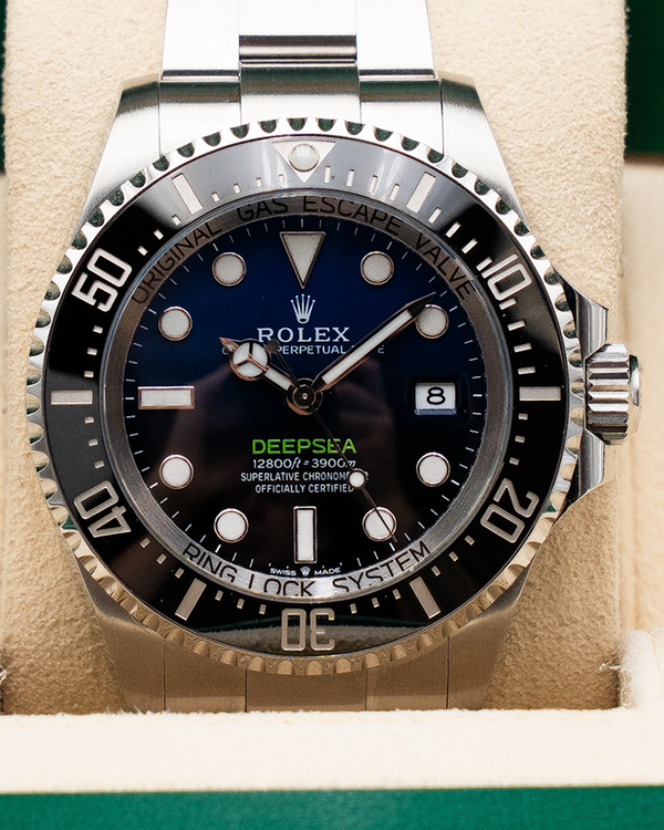 2024 Rolex Sea-Dweller Deepsea 44MM Black Dial Oyster Bracelet (136660)