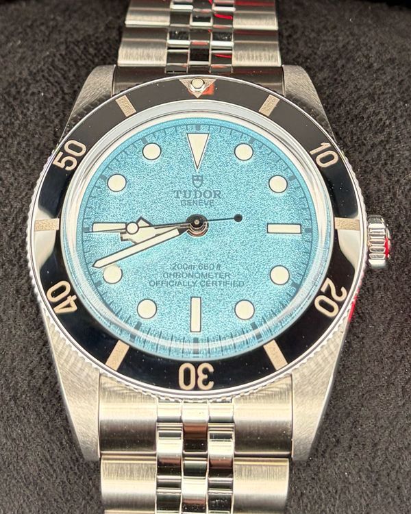 2026 Tudor Black Bay 54 "Lagoon Blue" 37MM Blue Dial Steel Bracelet (79000)