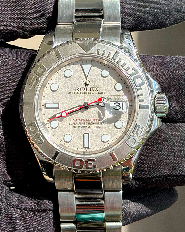 2005 Rolex Yacht-Master 40MM Silver Dial Oyster Bracelet (16622)