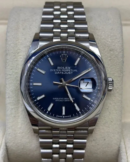 2020 Rolex Datejust 36MM Blue Dial Jubilee Bracelet (126200)