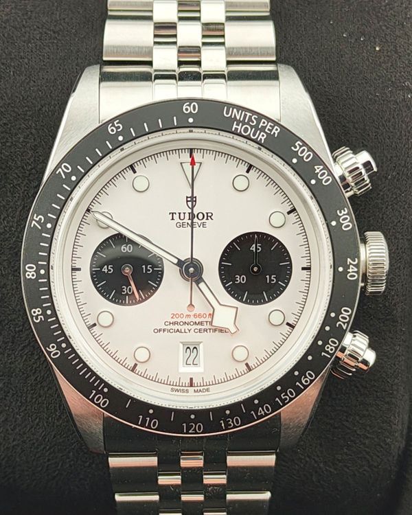 2026 Tudor Black Bay Chrono "Panda" 41MM White Dial Steel Bracelet (79360N)