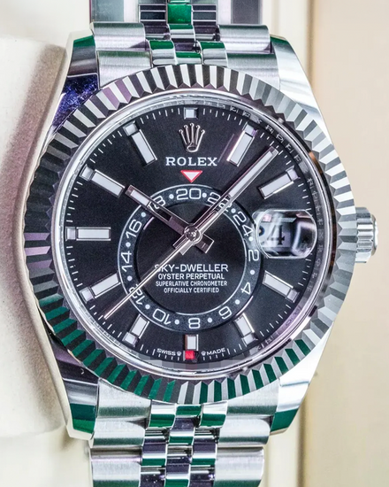 2026 Rolex Sky-Dweller 42MM Black Dial Jubilee Bracelet (336934)