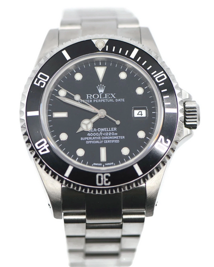 2003 Rolex Sea-Dweller 4000 40MM Black Dial Oyster Bracelet (16600)