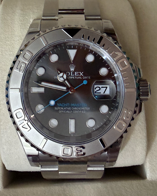 2026 Rolex Yacht-Master 40MM Rhodium "Slate" Dial Oyster Bracelet (126622)
