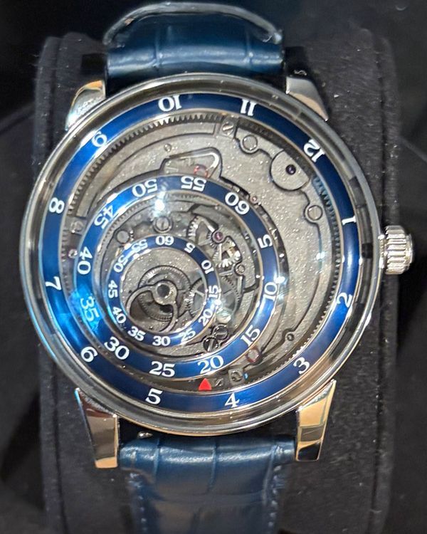 2023 Trilobe Une Folle Journée 40.5MM Skeleton Dial Leather Strap (UFJ01BA)