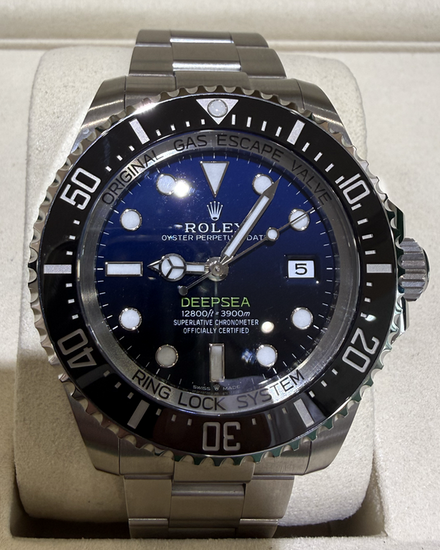2026 Rolex Sea-Dweller Deepsea "James Cameron" 44MM Blue Dial Oyster Bracelet (136660)