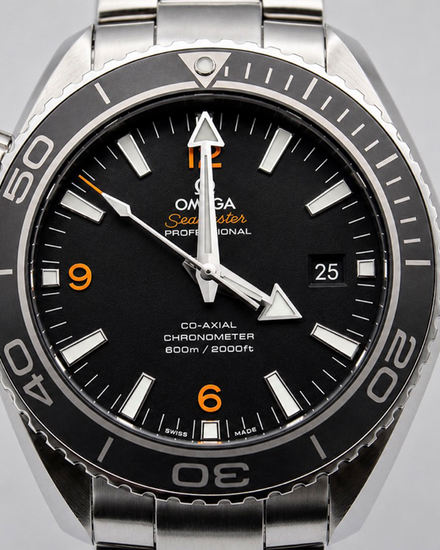 2023 Omega Seamaster Planet Ocean 600M 45.5MM Black Dial Steel Bracelet (232.30.46.21.01.003)
