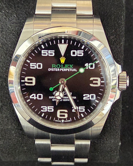 2023 Rolex Air-King 40MM Black Dial Oyster Bracelet (126900)