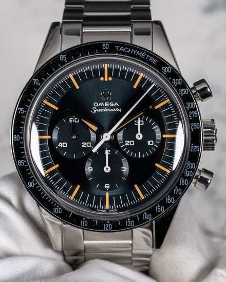 2025 Omega Speedmaster "The First Omega In Space" 39.7MM Blue Dial Steel Bracelet (310.30.40.50.06.001)