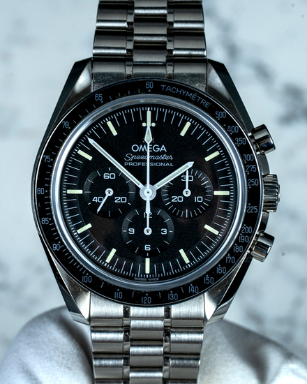 2021 Omega Speedmaster Professional Moonwatch 42MM Black Dial Steel Bracelet (310.30.42.50.01.002)